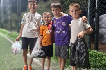 Çevreci miniklerden doğa dostu hareket