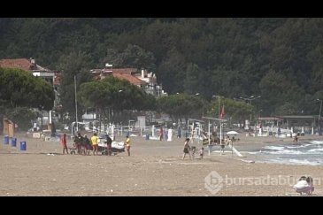 Bartın'da hava şartlarından dolayı denize gi...