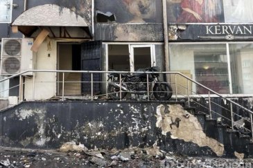 Gaziantep'de 5 katlı binada yangın çıktı