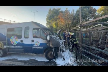 Temizlik şefliğinde yangın çıktı! 8 araç has...