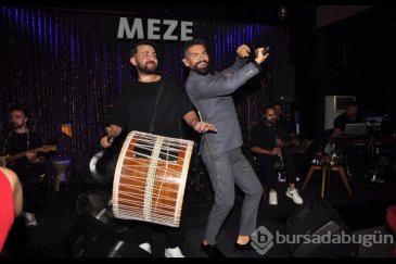 Meze Özlüce'de Mehmet Çevik coşturdu