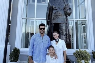 Burak Özçivit ve Fahriye Evcen çiftinin Çaml...