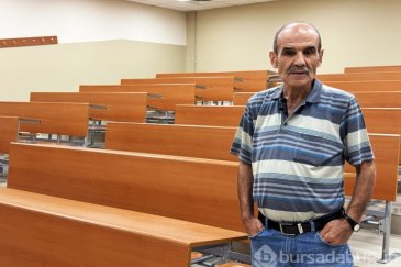 60 yaşında üniversite öğrencisi oldu
