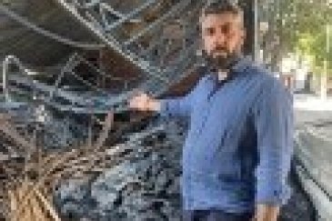 Buca'da çöp yangını: 30 milyon lira zarar