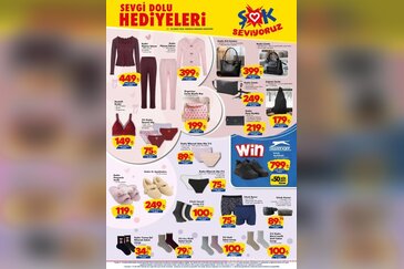 ŞOK'tan 14 Şubat'a hazırlık: Çeşit çeşit hed...