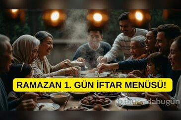 Ramazan 1. gün iftar menüsü! 2026 Ramazan if...
