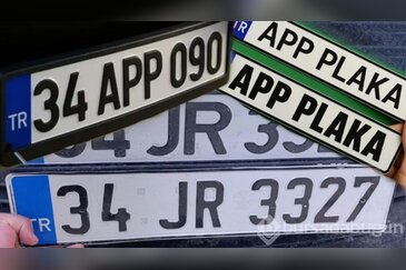 APP plaka ile normal plaka arasındaki farkla...