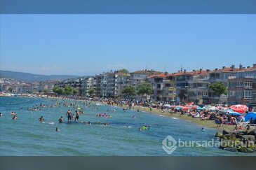 Yaz mevsimi geldi çattı: İşte Bursa'da deniz...