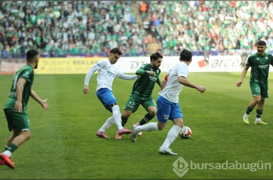 Bursaspor maçından kareler!