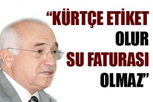 "K&Uuml;RT&Ccedil;E SU FATURASI OLMAZ"