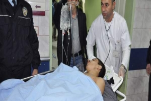 KAVGAYI AYIRIRKEN G&Ouml;ĞS&Uuml;NDEN VURULDU