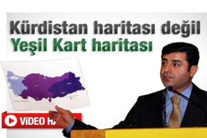 K&Uuml;RDİSTAN HARİTASI DEĞİL, YEŞİL KART HARİTASI