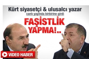 CANLI YAYINDA KAFATAS&Ccedil;I KAVGASI