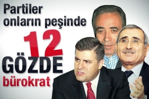PARTİLERİN PEŞİNDEN KOŞTUĞU B&Uuml;ROKRATLAR