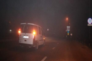 YOĞUN SİS D&Uuml;N GECE HAYATI FEL&Ccedil; ETTİ