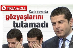 C&Uuml;NEYT &Ouml;ZDEMİR CANLI YAYINDA G&Ouml;ZYAŞLARINI TUTAMADI