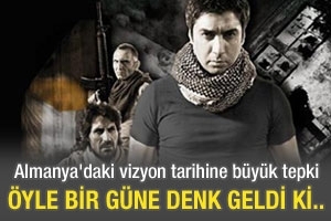 ALMANYA'DA KURTLAR VADİSİ FİLİSTİN TEPKİSİ