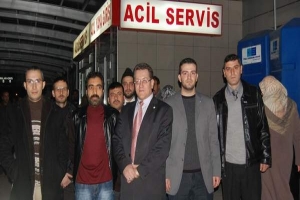 HAS PARTİ'DEN HASTALARA ZİYARET
