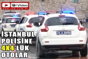 İSTANBUL POLİSİNE L&Uuml;KS OTOMOBİLLER