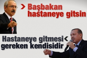 LİDERLERİN "HASTANEYE GİTSİN" POLEMİĞİ