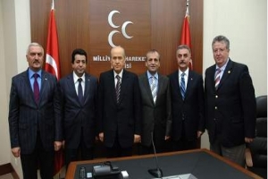 MHP'Lİ BAŞKANLARDAN GENEL MERKEZE &Ccedil;IKARMA