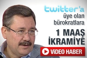 TWİTTER'A &Uuml;YE OLAN B&Uuml;ROKRATA BİR MAAŞ İKRAMİYE