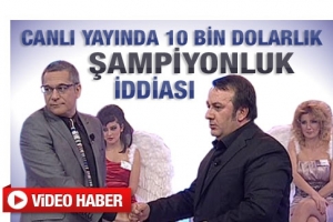 CANLI YAYINDA ŞAMPİYONLUK İDDİASI