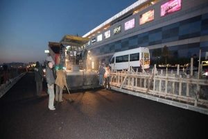 EMEK KAVŞAĞI'NDA TRAFİK D&Uuml;Ğ&Uuml;M&Uuml; &Ccedil;&Ouml;Z&Uuml;L&Uuml;YOR