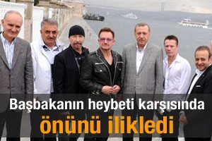 BAŞBAKANIN HEYBETİ KARŞISINDA &Ouml;N&Uuml;N&Uuml; İLİKLEDİ