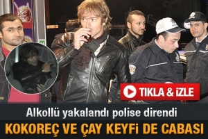 LUGANO ALKOLL&Uuml; YAKALANDI POLİSE DİRENDİ