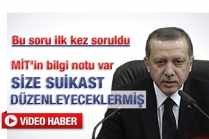 BAŞBAKAN SUİKAST İ&Ccedil;İN İLK KEZ NE DEDİ