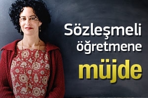S&Ouml;ZLEŞMELİ &Ouml;ĞRETMENLERE M&Uuml;JDE