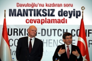 DAVUTOĞLU'NU KIZDIRAN SORU