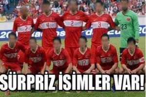 MİLLİ TAKIM ADAY KADROSU BELLİ OLDU
