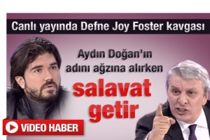 CANLI YAYINDA DEFNE JOY FOSTER KAVGASI