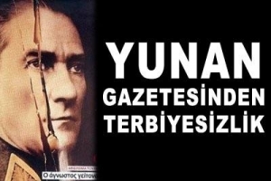 ATAT&Uuml;RK'&Uuml;N FOTOĞRAFINI FOTOMONTAJLA YIRTTILAR
