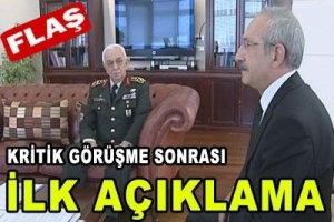 GENELKURMAY BAŞKANI CHP'DE