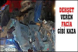 BURSA'YA GELEN OTOMOBİL TIRIN ALTINA GİRDİ: 3 &Ouml;L&Uuml;