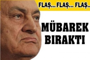 M&Uuml;BAREK SONUNDA PES ETTİ