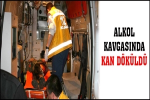 ALKOL İSTEME DAVASINDA 3 KİŞİ YARALANDI