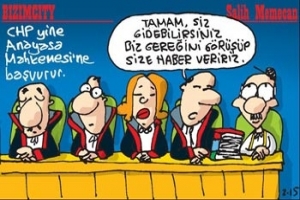 CHP'LİLERİ KIZDIRACAK KARİKAT&Uuml;R