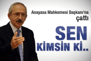 KILI&Ccedil;DAROĞLU HAŞİM KILI&Ccedil;'A SERT &Ccedil;IKTI
