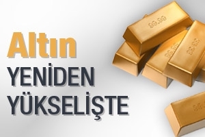 ALTIN YENİDEN Y&Uuml;KSELİŞE GE&Ccedil;Tİ