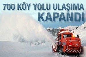 700 K&Ouml;Y YOLU KAPALI