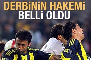 DERBİNİN HAKEMİ BELLİ OLDU