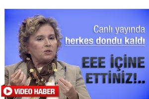 NAZLI ILICAK'TAN İ&Ccedil;İNE ETTİNİZ TEPKİSİ