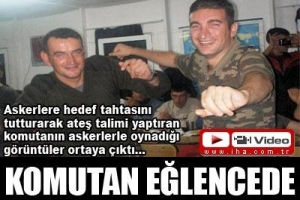 KOMUTANIN ŞAŞIRTAN G&Ouml;R&Uuml;NT&Uuml;LERİ