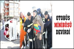 OTOB&Uuml;S MİNİB&Uuml;S&Uuml; DEVİRDİ