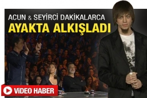 ACUN VE J&Uuml;Rİ AYAKTA ALKIŞLADI