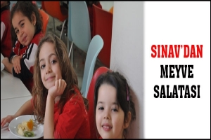 SINAV'DAN MEYVE SALATASI